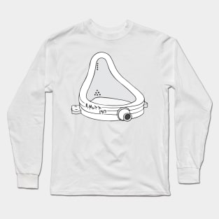 R Mutt 1917, Fountain by Marcel Duchamp Long Sleeve T-Shirt